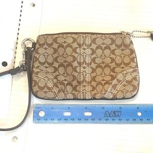 Authentic Coach wristlet